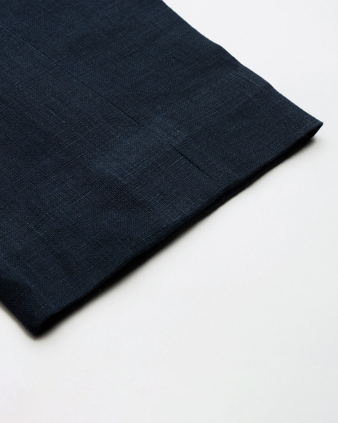 100% LINEN - DRAWSTRING TROUSERS - NAVY