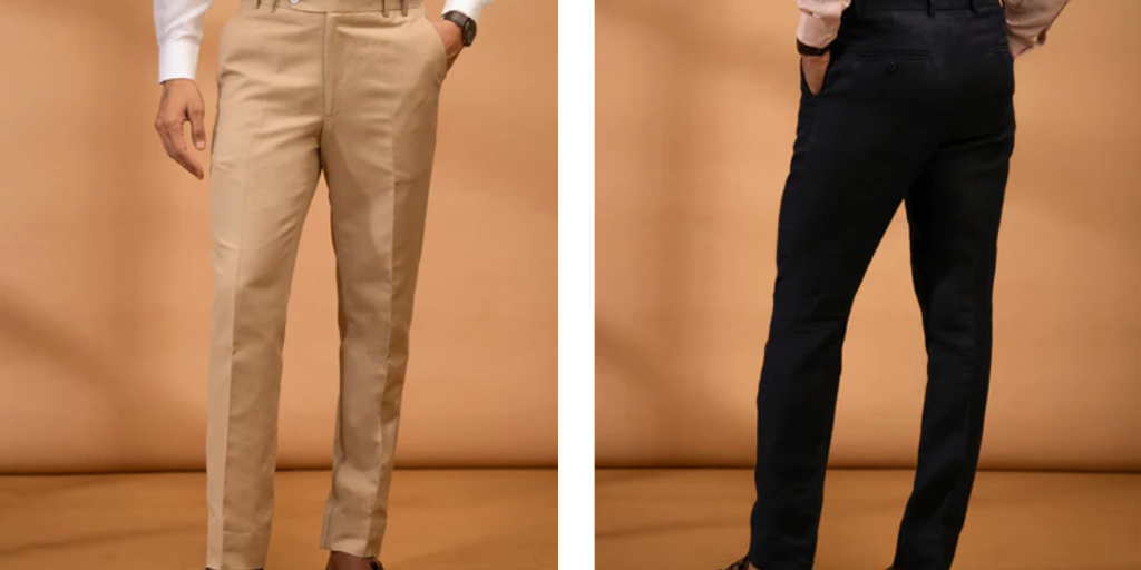 Buy Men Linen Trousers: Ideal for Vacations and Parties